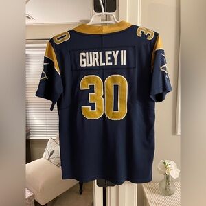 Nike Los Angeles Rams NFL Sewn & Stitched Jersey #30 Todd Gurley - Youth Large
